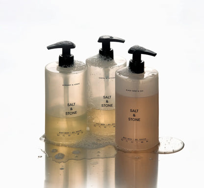 Salt & Stone Body Wash for Women & Men, Santal & Vetiver 15.2 fl oz